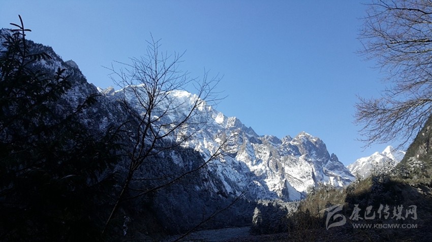 海螺溝這組冬日雪景圖請拿走！