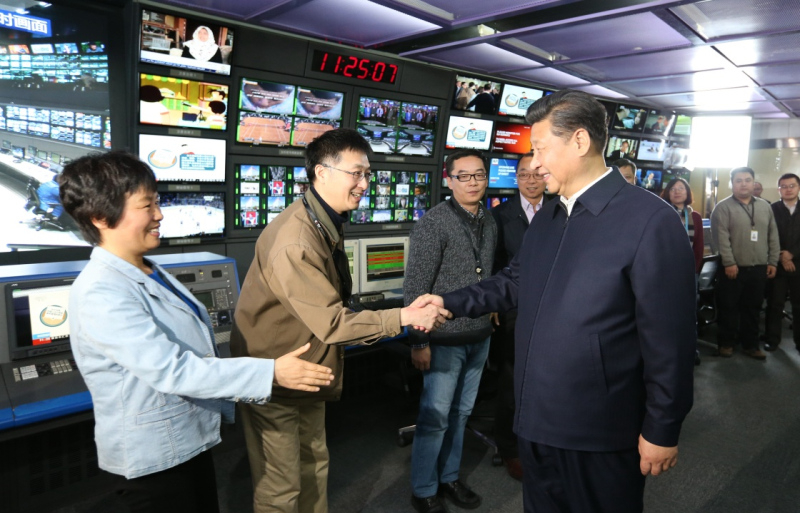 2019年1月25日，十九屆中央政治局在人民日報社就全媒體時代和媒體融合發(fā)展舉行第十二次集體學習。習近平總書記主持學習并發(fā)表重要講話。