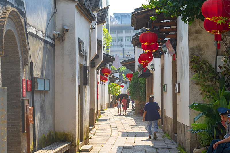 2019年6月28日，福州，三坊七巷風(fēng)光。