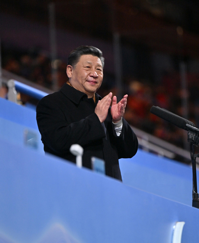 2022年3月4日晚，北京2022年冬殘奧會(huì)開幕式在國(guó)家體育場(chǎng)隆重舉行。習(xí)近平主席出席開幕式并宣布北京2022年冬殘奧會(huì)開幕。